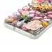 Samsung Galaxy S6 - Luxury Handmade Bling Bling 3D Rhinestone Crystal Protective Hard Clear Phone Cover Case - Cute Bee